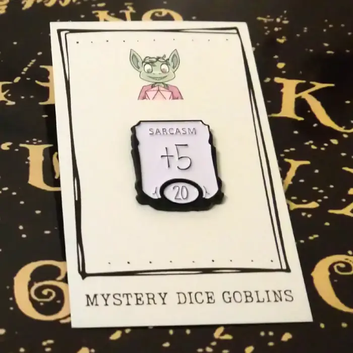The +5 sarcasm pins