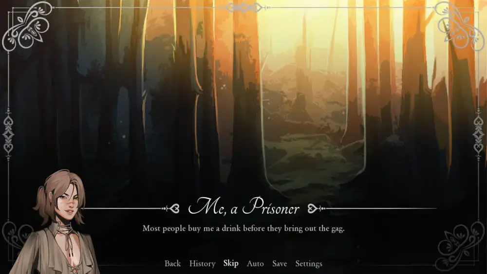 Opening scene of Ballads at Midnight